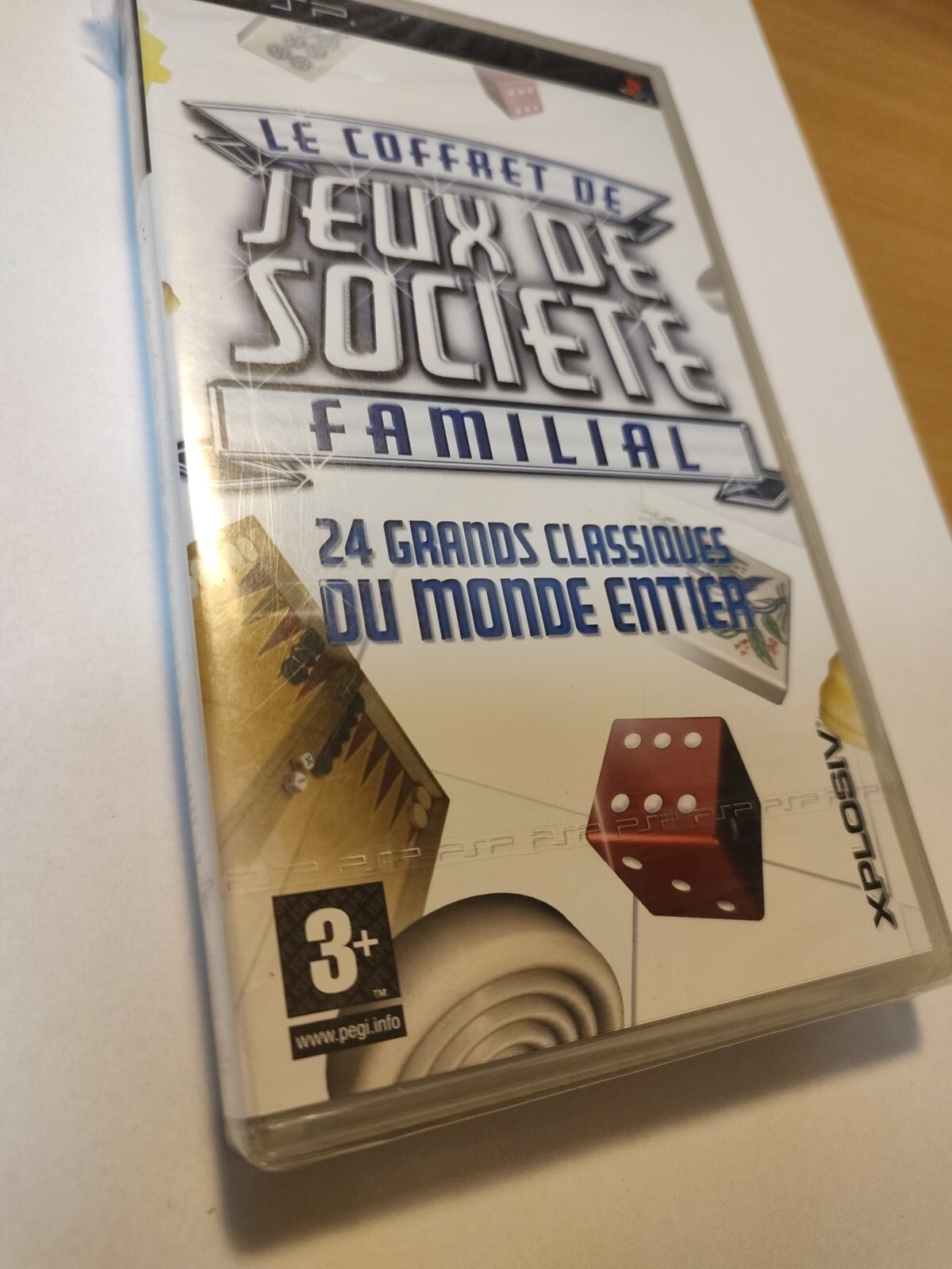 Jeu PSP Le Coffret De Jeux De Societe Familial . NEUF.