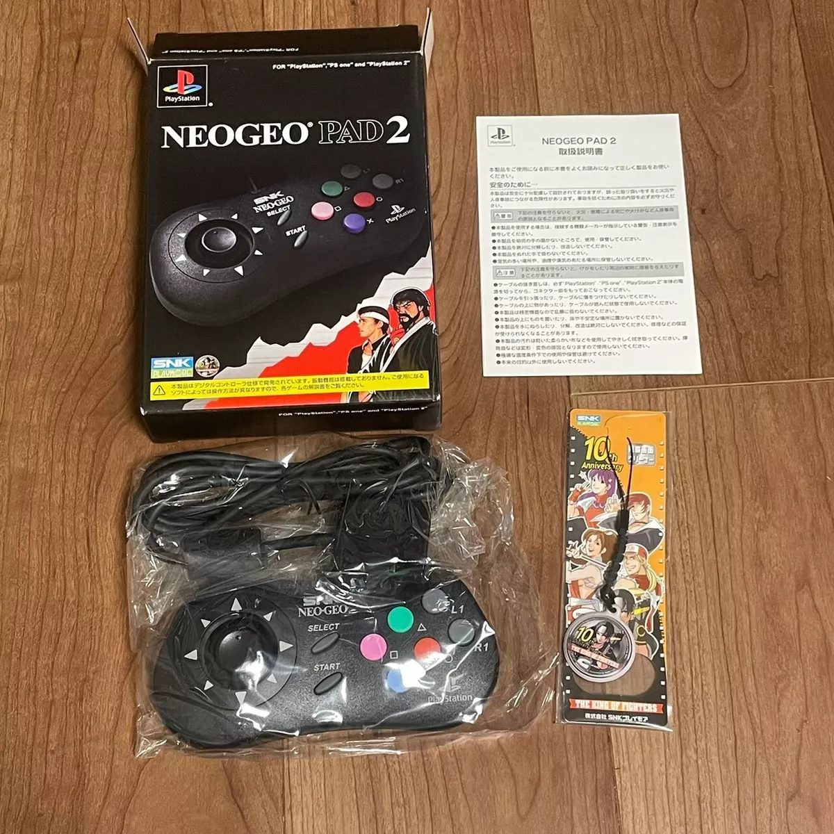 EXCELLENT PS2 PlayStation 2 SNK NEO GEO Controll PAD2 Controller neogeo pad