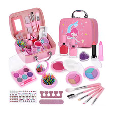 Kids Makeup Sets For Girls - Teenage Washable Make Up Starter Kit