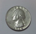 1964  Washington Silver Quarter   90% Silver