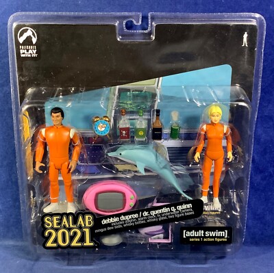 SEALAB 2021 Action Figures ADULT SWIM Debbie Dupree DR