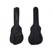 Housse étui Matelassé de Guitare Guitares Acoustiques et Classiques 4/4 Noir