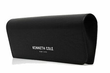 KENNETH COLE Black Case for Eyeglasses Sunglasses Faux Leather New Authentic