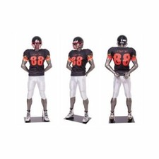 Male Football Player Mannequin - Muscular Sports Male Full Body Sports Mannequin