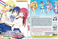 ANIME DVD ENGLISH DUBBED Kanojo Mo Kanojo Season 1 2 1-24End All region GIFT
