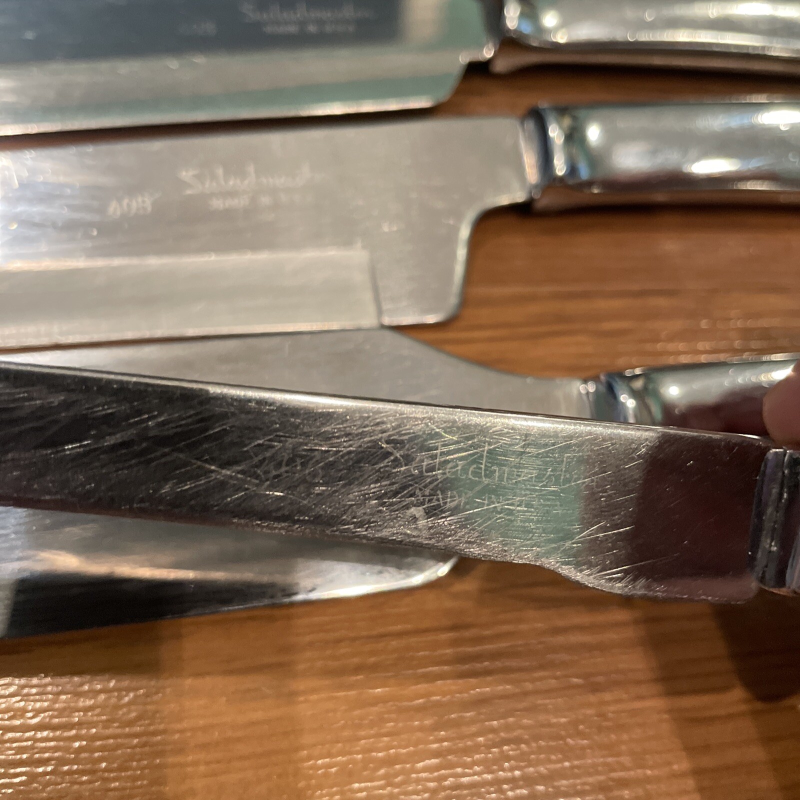 SALADMASTER 5 Pc Kitchen Knife Set 402 403 405 406 408 Made In USA Lot Of Knives eBay