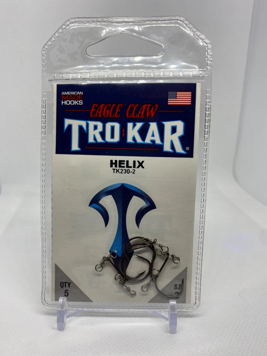 Assortiment D'hameçons Eagle Claw Lazer Trokar - Vrac, Tailles Variées, Neuf