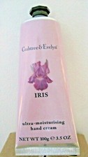 CRABTREE EVELYN IRIS MOISTURISING HAND CREAM 3.5oz Tube Unboxed