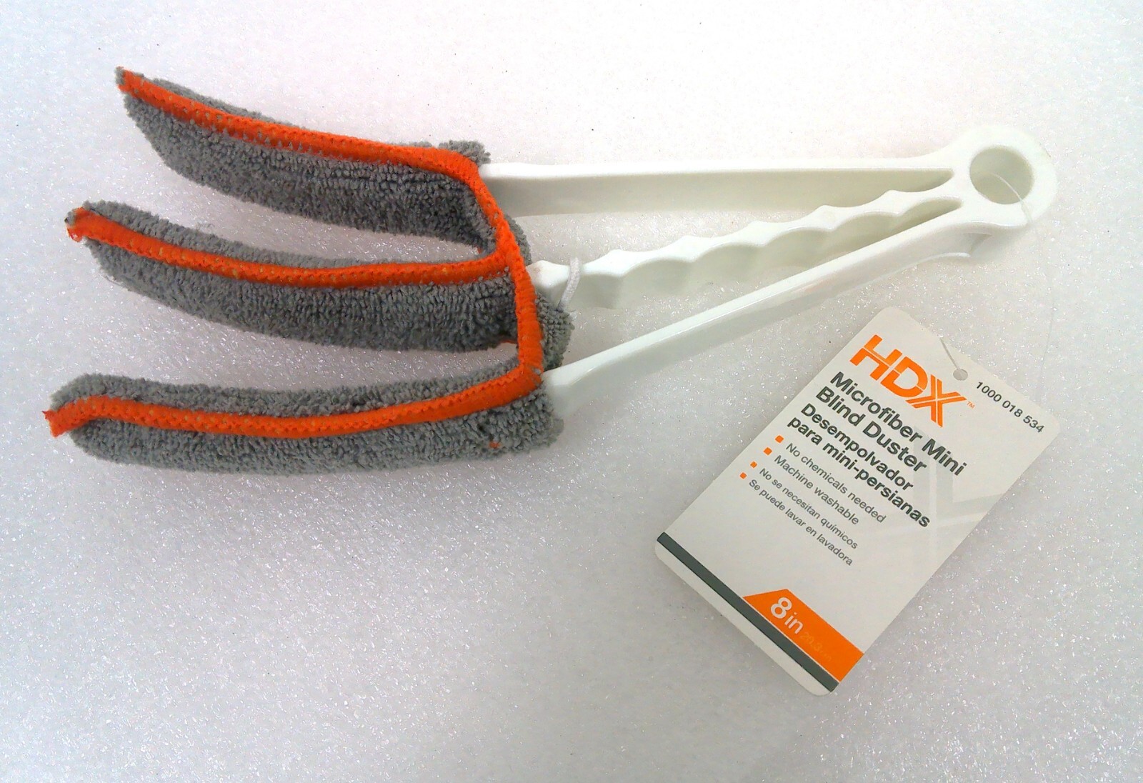 HDX  8 Inch Microfiber Mini Blind Duster Cleaner 1000018534 
