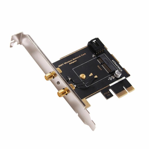 Für Intel AX210 AX200 Wireless NGFF M.2 WiFi Karte PCIe x1 WiFi Adapter Konverter - Bild 5 von 6