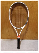 Babolat Pure Strike 98 18x20 4 1/2 White Grey Racquet With Extra Set Grommets