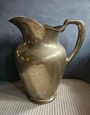 Vintage STERLING SILVER S Kirk & Son Large Pitcher, with Mono , 898 Grams