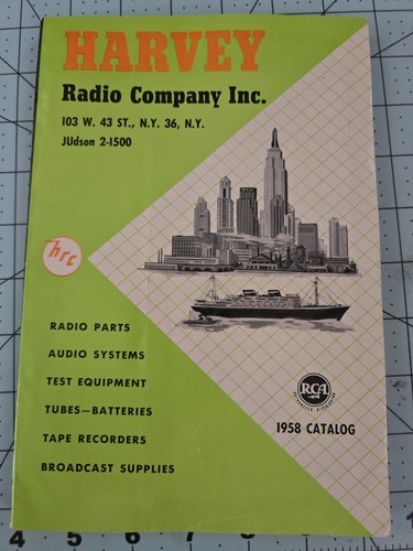 1958 Harvey Radio Company Catalog