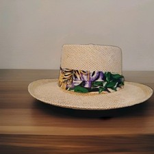 Panama Style Straw Hat OSFM