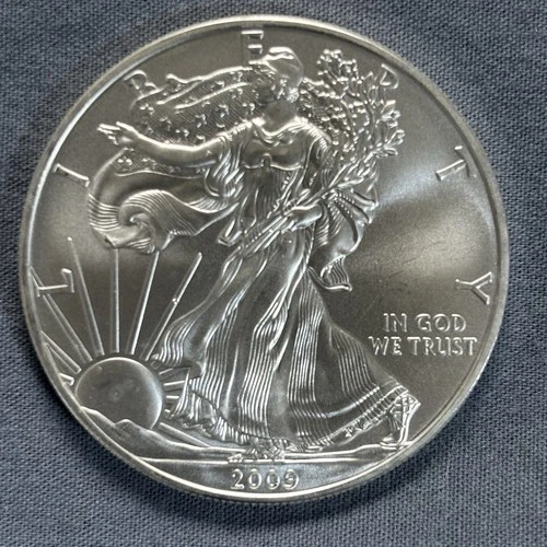2009 American Silver Eagle 1 oz .999 Fine Silver BU Brilliant
