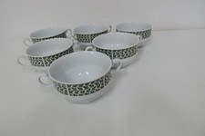 6  Suppentassen  Winterling Kirchenlamitz  Palma  Grün