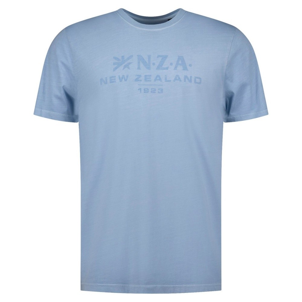 New Zealand Auckland NZA Men's T-Shirt Regular Fit Sky Blue 26CN725 2633