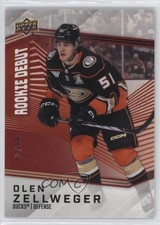 2024-25 Upper Deck UD Rookie Debut Red 12/99 Olen Zellweger #11 9jn