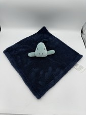 Baby Gear Dinosaur Blue Security Blanket Blankie Plush Lovey Toy