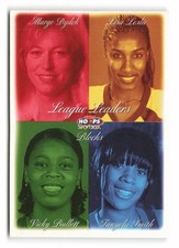 1999 Hoops WNBA #14 Margo Dydek / Lisa Leslie / Tangela Smith / Vicky Bullett