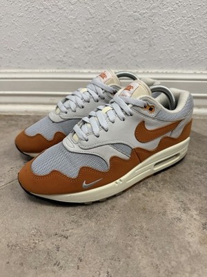 RARE 2021 NIKE AIR MAX 1 PATTA WAVES MONARCH SZ 7.5 95 87 90 DH1348-001