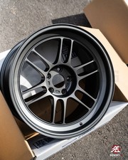Enkei Rpf1rs  18x9.5 12 5x114.3 Matte Dark Gunmetallic Gr Corolla S13 S14