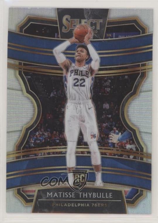 2019-20 Panini Select Concourse Silver Prizm Matisse Thybulle #97 Rookie RC