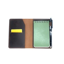 Leather Cover Compatible with Rite in the Rain & Rocketbook Mini Notebooks, T...