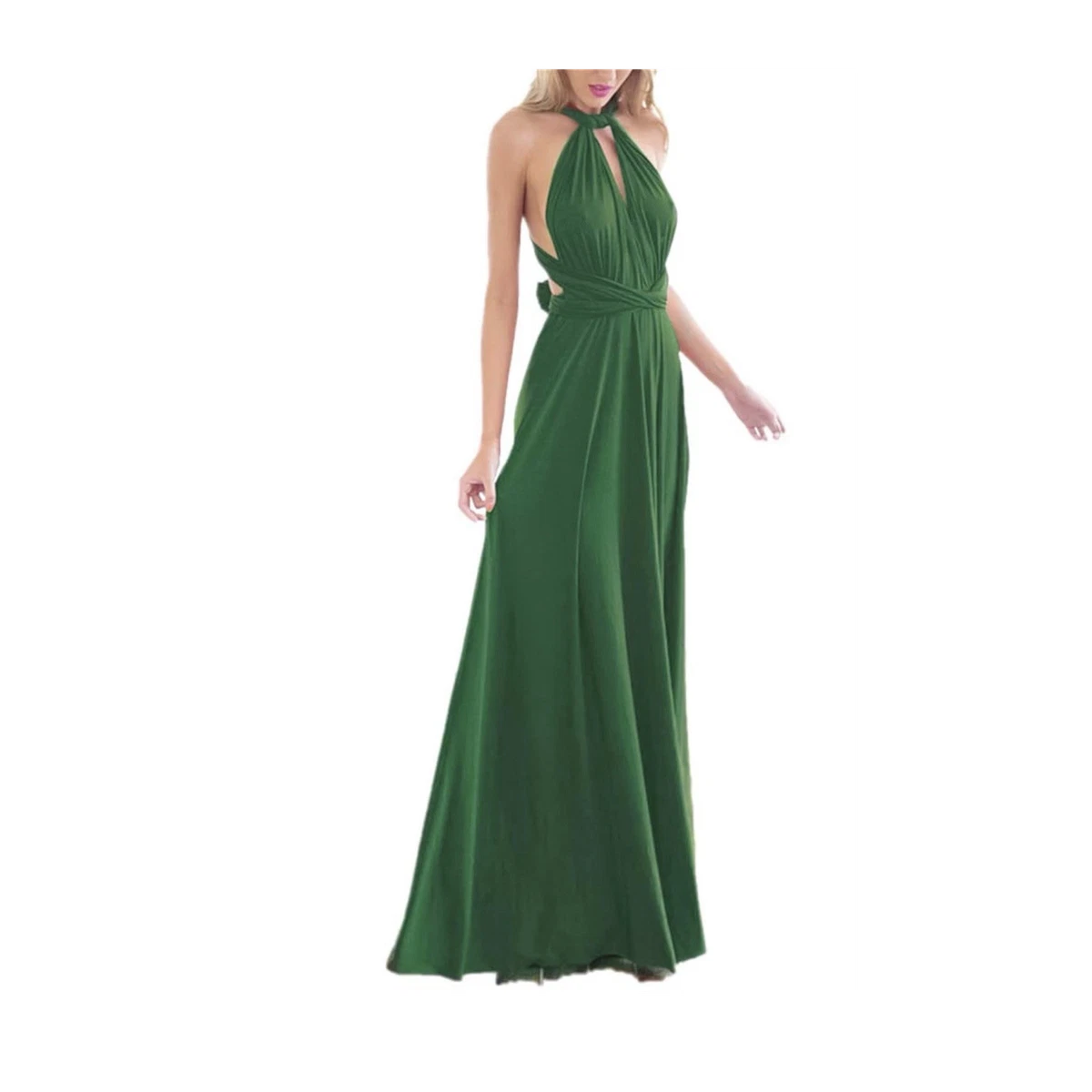 Unbranded Polyester Green Bridesmaid Dresses for sale | eBay
