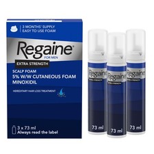 Regaine For Men Extra Strength Foam - Scientifically Proven To Help Stop Here