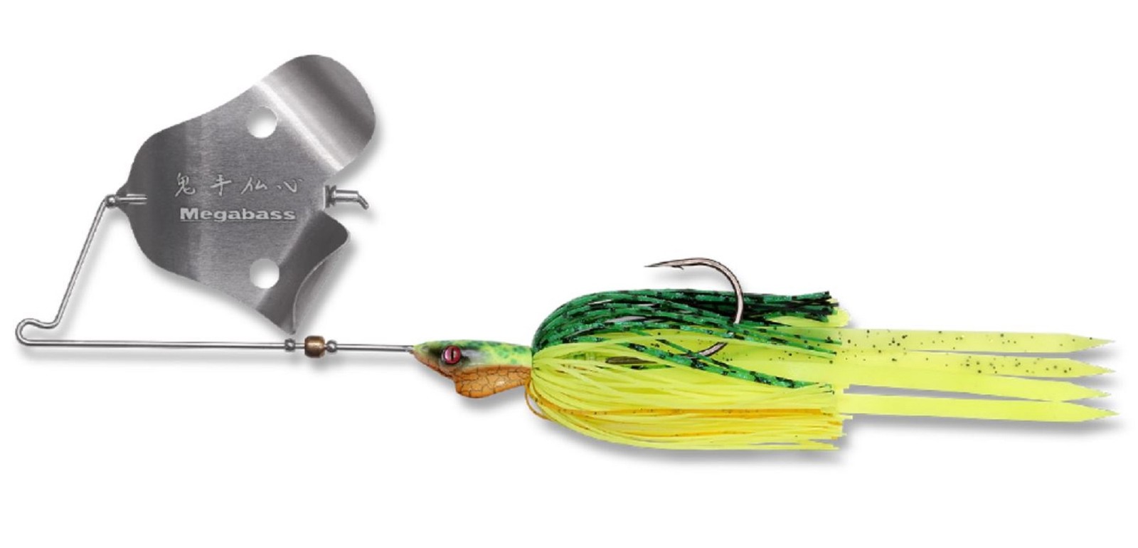 Megabass Jamaica Boa 1/2 oz Buzzbait Sinking Lure Hot Viper (4231) - Image 3