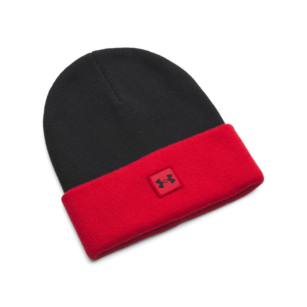 Under Armour 1373155 Men's UA Halftime Cuff Beanie Hat, Blac