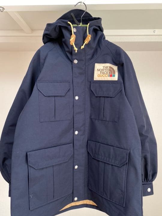 USED GUCCI X THE NORTH FACE BLOUSON MOUNTAIN PARKA GOOD image 2
