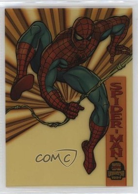 1994 Fleer Marvel Universe Series V Suspended Animation Spider-Man #6 7v7