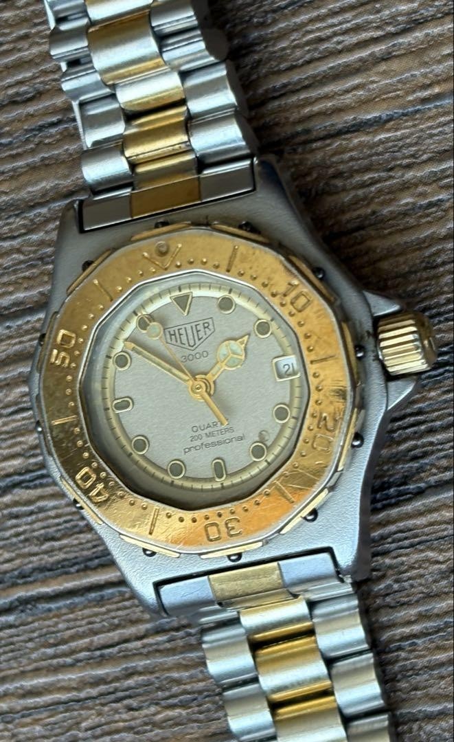 Rare Tag Heuer/Tag Heuer 934.208 Old Logo | eBay