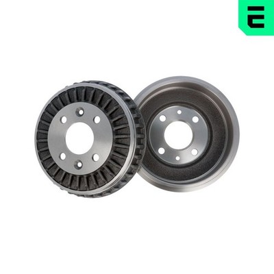 2x OPTIMAL Bremstrommel BT-0160 für RENAULT CLIO 5 TWINGO 3 LPG B7MT SCe B7MG