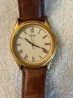 Vintage Seiko Gold Men's Watch - 722057 Stainless Steel Needs Battery