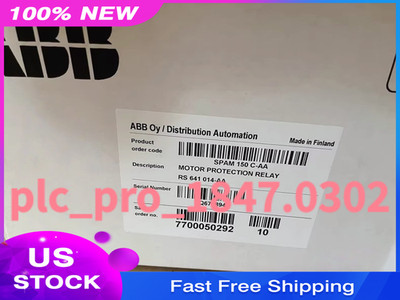 SPAM-150C-AA 1PCS Brand New ABB SPAM-150C-AA Motor Protection Relay