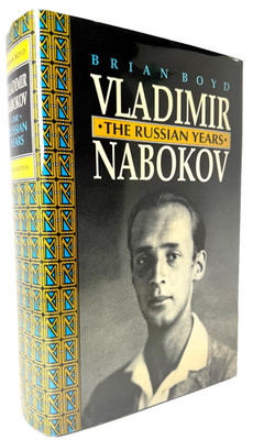 Vladimir Nabokov, Brian Boyd 1990 HCDJ 1st ed 1st print in Mylar, Near fine