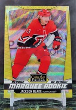 2024-25 O-Pee-Chee Platinum Jackson Blake #221 Marquee Rookie RC Neon Yellow...
