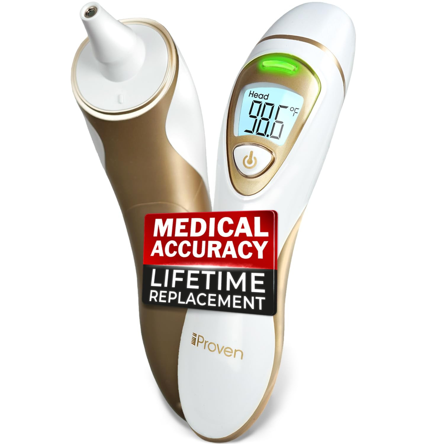 Pro Series | Ear Thermometer with Non-Touch Forehead Function | Superior Accurac