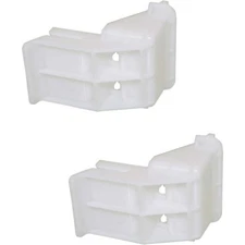 Bumper Face Bar Brackets Retainer Mounting Braces Set of 2 Left & Right Pair