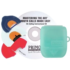 Primos Hunting Sonic Dome Elk Calls with Mouth Call Made Easy CD