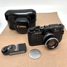 CANON P rangefinder camera - authentic original factory Black Paint Beauty
