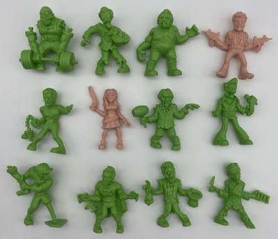 S.L.U.G. Zombies Figure Lot Of 12 Jakks Pacific 2012