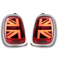 LED RüCkleuchten Satz Union Jack FüR Mini One Cooper F55 F56 F57 14-19 Rot