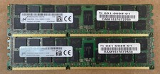 32GB 2 X 16GB 2Rx4 PC3L-12800R DDR3 ECC Server Memory - MT36KSF2G72PZ-1G6E1HE