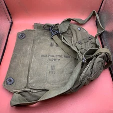 1960s US Army Military M17 Protective Mask Field Bag