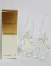 2 Donna Karan DKNY Cashmere Mist Eau de Parfum EDP .17oz mini splash NEW  BOX