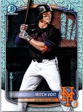2025 Bowman Draft #BDC-71b Mitch Voit Chrome Mojo Refractor